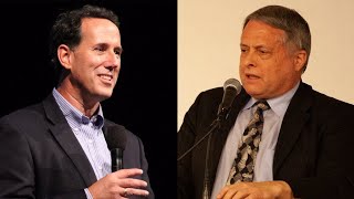 A Debate on Modern Politics Rick Santorum vs Doug Bandow [upl. by Eob]