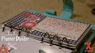 DIY Laminated Planner Divider [upl. by Aphrodite]