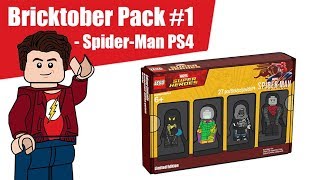 LEGO SpiderMan PS4 Bricktober Pack 1 [upl. by Lanod534]