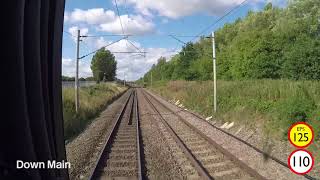 West Coast Main Line Drivers Eye View Crewe to Liverpool Lime Street [upl. by Joete]