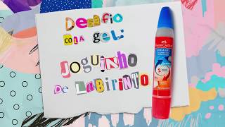 Desafio Cola Gel Labirinto [upl. by Stamata]