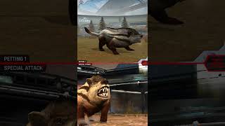 ALL CENOZOIC PETTING SCENE ANIMATION  Jurassic World The Game [upl. by Moitoso]