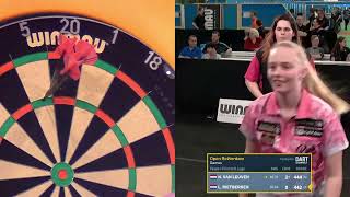 Finale dames  Open Rotterdam  Winmau NDB Ranking 20212022 [upl. by Bryce]