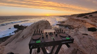 PSY SUNSET CLUB Session DENON PRIME GO 3 Hours of PSYTRANCE live at FORMENTERA SPAIN 2024 [upl. by Akemot]