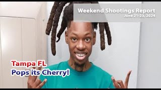 Cities wMOST Shootings this Weekend  Tampa amp Sacramento What is Happening America [upl. by Etan]