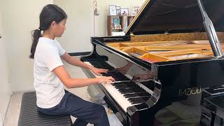 Mozart Sonata No9 in D Major K311 1st movement  Emma Wang 12 [upl. by Alcott]