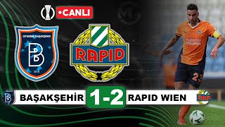 Başakşehir Rapid Wien Canlı  Konferans Ligi [upl. by Yerffej]