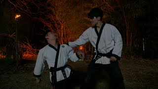 Kwon vs Yoon  Cobra Kai S6E3 Clip [upl. by Teerell]