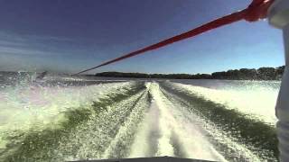 2014 MasterCraft X46 Slalom Skiing [upl. by Ilrak]