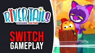 River Tails Stronger Together  Nintendo Switch Gameplay [upl. by Tteragram]