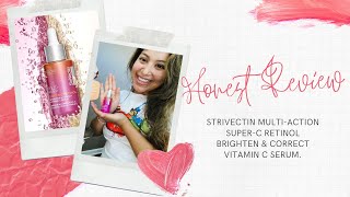 STRIVECTIN  Super C Retinol Brighten amp Correct Vitamin C Serum  HONEST REVIEW  SKINCARE [upl. by Sadoff]