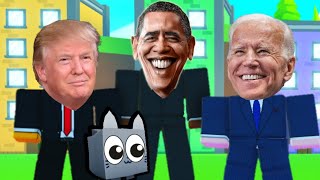 Presidents Play Pet Simulator X [upl. by Ivy]