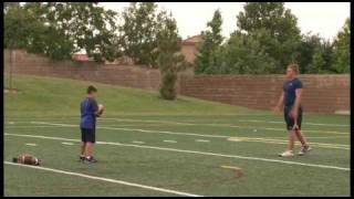 Youth Football Kicking Game Coaching Video [upl. by Seavey]