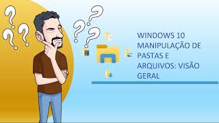 Prof Cristiano Ferreira  Manipulação de Pastas e Arquivos no Windows [upl. by Kciredor445]