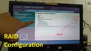 How to check raid configuration HPE Gen10 server [upl. by Anoirtac]