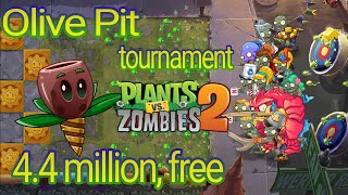 Plants vs Zombies 2 Arena Week 302 4400m free PvZ 2 Olive Pit Tournament [upl. by Airotciv]