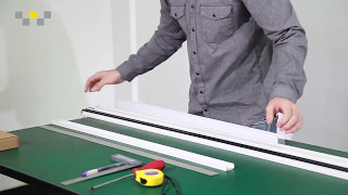 How To Cut and Install DIY RETRACTABLE SCREEN DOOR [upl. by Sanjiv]