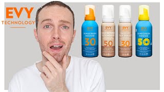 Best and Worst of Evy Technology SPF  Sunscreen Mousse Review [upl. by Yrneh909]