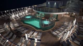 MSC Seaside  Solarium et piscine MSC Yacht Club [upl. by Proudfoot]