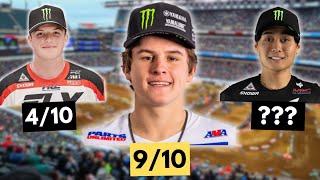 My 2024 SuperMotocross Rider FULL SEASON Ratings 250 Edition [upl. by Threlkeld]