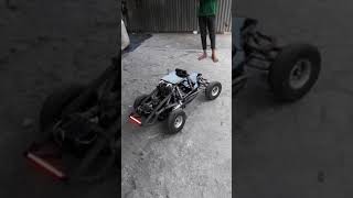 Rc trophy truck chainsaw engine With water cooled Update [upl. by Allehcram]