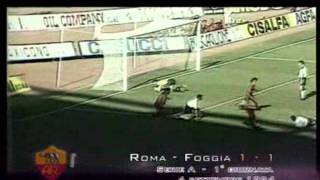 Primo gol di francesco totti in serie a [upl. by Aihtnys227]