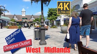 Designer Village Cannock Walkaround Tour McArthurGlen 4KUHD 🌏 [upl. by Erbe]