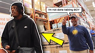 Stuttering Then Walking Away MidConversation Prank [upl. by Adelind]