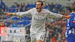 Real Madrid 50 Deportivo La Liga 201516 matchday 19 [upl. by Ednutabab]