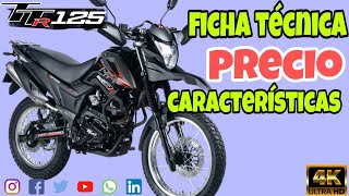 AKT 125 TT🏍 ✅Ficha Técnica ✅Características ✅Precio 😉El Doc Motos😉 [upl. by Nerfe200]