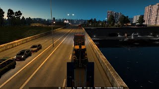 ETS2 Promods Rusmap Bisecting Belarus [upl. by Bohannon]