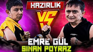 EMRE GÜL VS SİNAN POYRAZ KAFES DÖVÜŞÜ HAZIRLIK sinanpoyraz80 [upl. by Worrad]