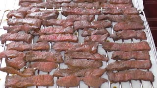 Praktyka u Praktyka  Suszona Wołowina  Beef Jerky lekko wędzona [upl. by Cristian]