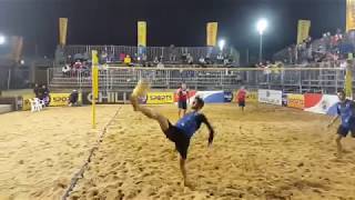 VELO Y JESÚS VS ESTEBAN Y MITAI CHORE 1ER CAMPEONATO NACIONAL 2 X 2 FUTVOLEY [upl. by Ana]