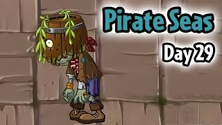 Plants vs Zombies 2  Pirate Seas Day 29 Barrelhead Zombie  Pinata Party 4222017 April 22nd [upl. by Alanah]