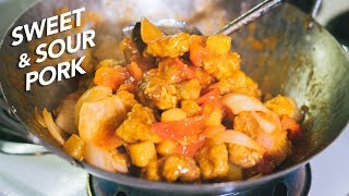 Sweet and Sour Pork 咕噜肉 in the Air Fryer  Takeout Favourites [upl. by Worrad448]