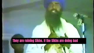 Sikhism in Snippits  Baba Thara Singh Making a Mandir in Jail  Sant Jarnail Singh Bhindr [upl. by Ydarg898]