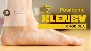 👣 Posilnenie klenby chodidla👣 Rýchla Fyzioterapia [upl. by Lorraine576]