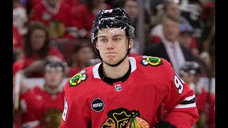 Connor Bedard makes NHL debut in Blackhawks Penguins game [upl. by Meghann]