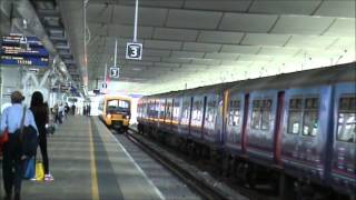 Southeastern 465 039 at London Blackfriars [upl. by Annetta]