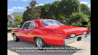 1967 Chevy Biscayne 4 Speed Classic Muscle Car for Sale in MI Vanguard Motor Sales [upl. by Alexandros]