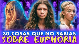 EUPHORIA  30 Cosas que quizás no sabías 💜 HBO euphoria euforia [upl. by Anirret719]