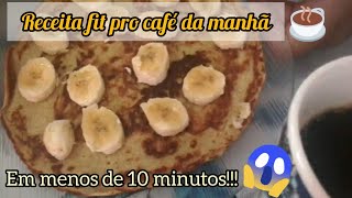 🍌Como Fazer Crepióca de Banana  Receita Fácil Deliciosa😋 e Muito Saudável  Edilaine Santos [upl. by Eelamme]