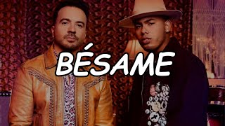 Luis Fonsi Myke Towers  Bésame Official Video Lyric [upl. by Eseryt558]