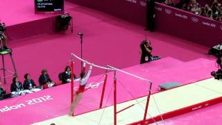 Mustafina Uneven Bars  Olympics 2012 Gymnastics [upl. by Bender]