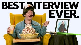 quotStranger Thingsquot Star Gaten Matarazzo Has The Best Interview Ever [upl. by Noxas]