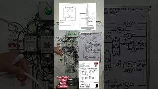 demonstration of overhead and underground water tank using floatless relay [upl. by Yelehsa778]