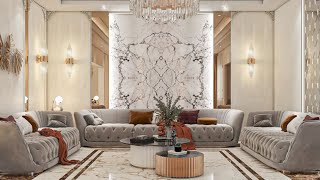 Best Luxury Living room design 2024  luxury home interior design decor ideas [upl. by Mcmurry]