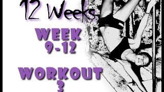 12 Week Program  Week 912  Workout 3  Gesunde Abnehmtipps zum Schlank sein  BodyKiss [upl. by Ahkihs]