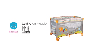 Lettino da viaggio tuc tuc mimi amp go  videotutorial [upl. by Nagorb]